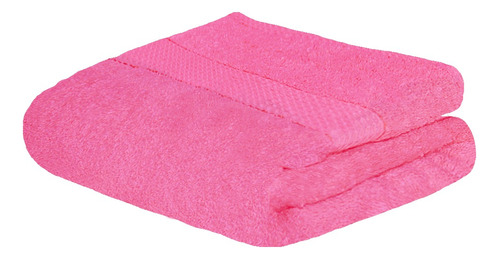 Toalla De Baño Completo 150x80cm - 600gr Suave Y Absorbente Color Rosa 2 Liso