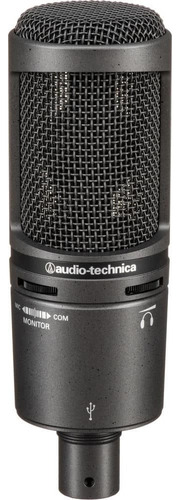 Micrófono Condensador Usb Audio-technica At2020usb+ Color Negro