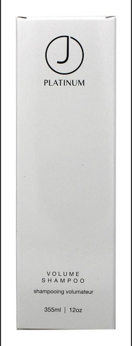 Shampoo J Beverly Hills Platinum Volume Com Óleo De Coco Par