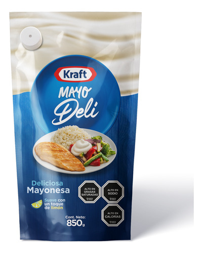 Pack Mayonesa Kraft 850g+ketchup Heinz 397g+most. Heinz 350g