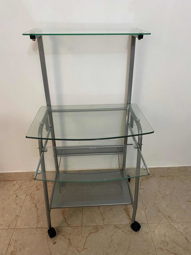 Imagen 2 de 6 de Mesa Computadora; Mesa De Vidrio; Mesa; Escritorio