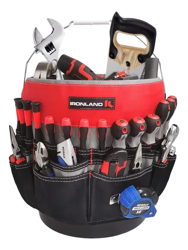 Ironland Organizador De Herramientas Con 51 Bolsillos Para .