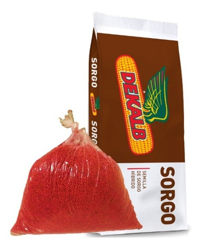 Semilla Sorgo Amargo Antipajaro Dekalb Brs-72 1 Kg A Granel