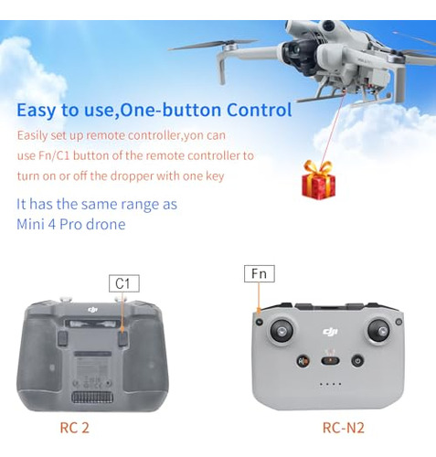 Sistema De Liberación Y Caída Para Dji Mini 4 Pro