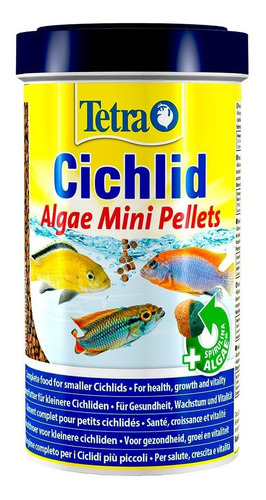 Alimento Tetra Cichlid Algae Mini Pellets 500ml