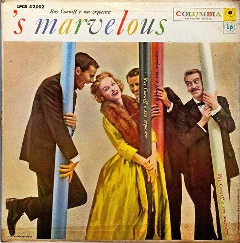 Ray Conniff E Sua Orquestra Lp 's Marvelous Columbia 3734