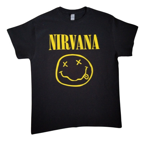Playera Hombre Rock  Nirvana 