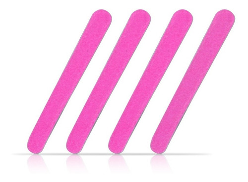 Lixa Para Unhas - Mini Pink - Pcte. 500 Unidades