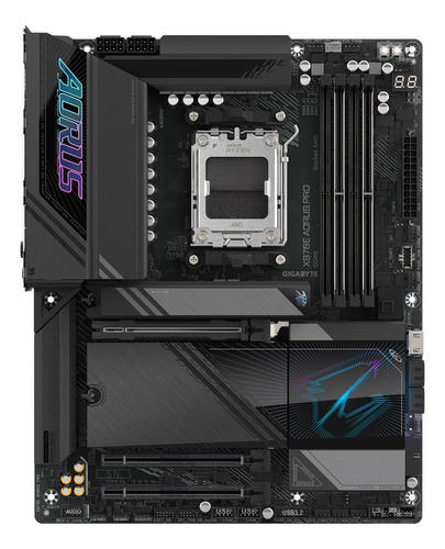 Placa-mãe Gigabyte X870e Aorus Pro Am5 Lga 1718 Atx Ddr5