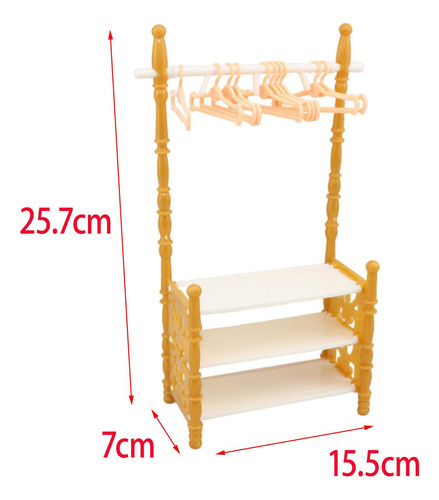 2 Juego De Muebles En Miniatura Para Casa De 2 Piezas