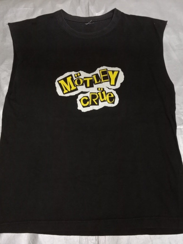 Motley Crue Remera Nacional Talle M Marca Lee Chi 