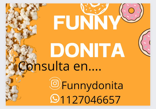 Imagen 3 de 5 de Servicio De.pochoclos Y Donut - Alquiler De Pochoclera