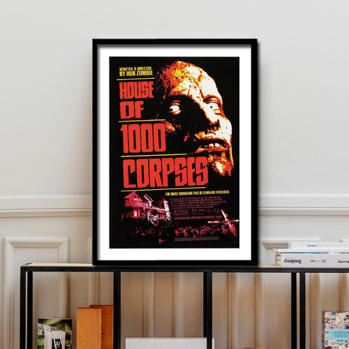 Cuadro House Of 1000 Corpses Peliculas Posters Cine Terror