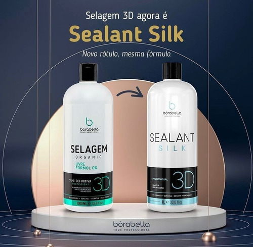 Imagem 2 de 3 de Borabela Selagem Organic Semi Definitiva - 1 Litro