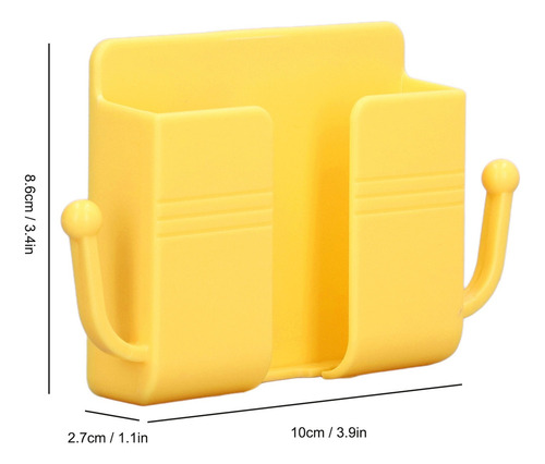 Caja Autoadhesiva Soporte Teléfono Del Soporte De Pared 6pcs