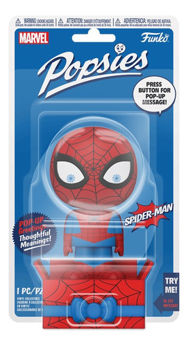 Figura De Acción Popsies Spider-man Funko De Funko Comic