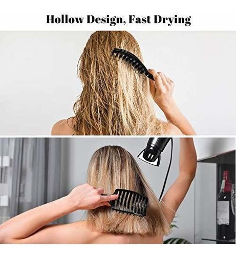 Imagen 4 de 4 de Boar Hair Brushes 2 Pack, Adecuado Para Hombres, Mujeres &am