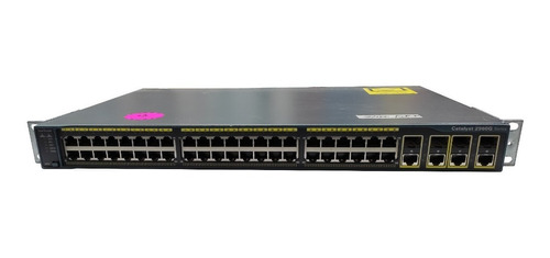 Switch 48 Puertos 10/100/1000 + 4 Sfp Cisco Catalyst 2960g  (Reacondicionado)
