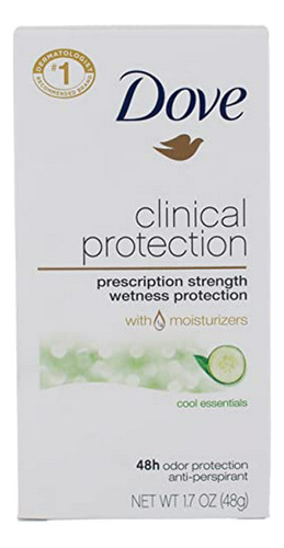 Desodorante Dove Clinical Protection, Essential Cool.