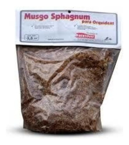 Musgo Spagnum Para Orquideas En Hebras Bertinat  60 Dm3
