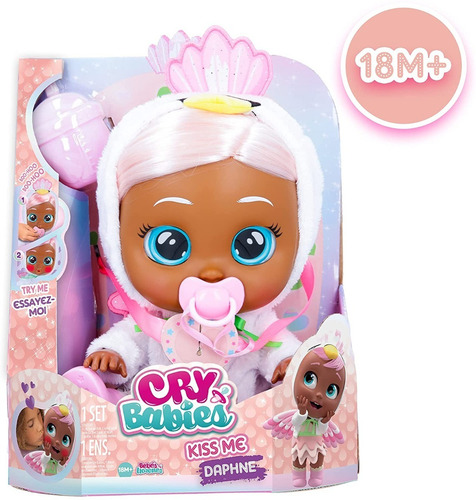 Cry Babies Chilloncitos Muñeca Daphne Pavoreal Llora 2021