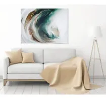 Comprar Cuadro Texturado Pintado A Mano Grande Abstracto 90cmx60cm 