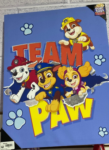 Cuadro Decorativo Paw Patrol