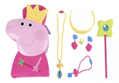 Brinquedo Peppa Pig Casa com acessórios