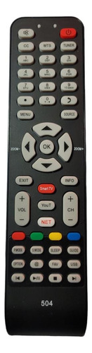 Control Remoto Cdh-le40smart08 Para Smart Tv Youtube Netflix