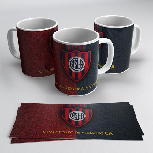 Taza Plastica Sublimada San Lorenzo Casla Cuervo #166