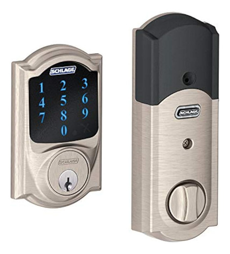 Schlage Be469zpvcam619 Pantalla Táctil Camelot Connect De Ní