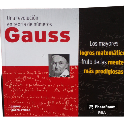 Libro Genios De Las Matemáticas N 1 Gauss.