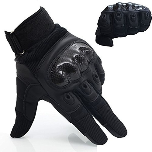 Guantes De Moto Con Dedos Completos Para Hombre