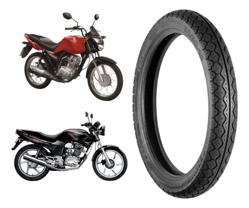 Pneu 90/90-18 Traseiro S/câmara Cg 125/150/160 Titan Technic