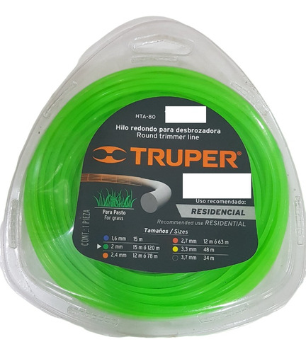 Nylon Podadora Truper Hta-80