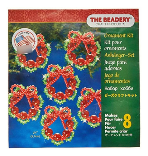 Beadery Holiday Juego De Adornos De Cuentas De 2.25