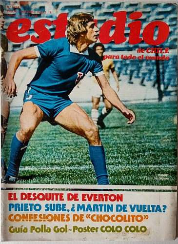 Revista Estadio N°1759 Póster De Colo Colo 77(ee107