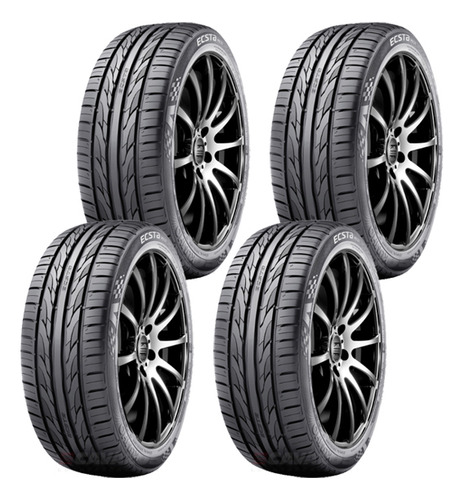 Paquete De 4 Llantas 205/45 R17 Kumho Ecsta Ps31 88w