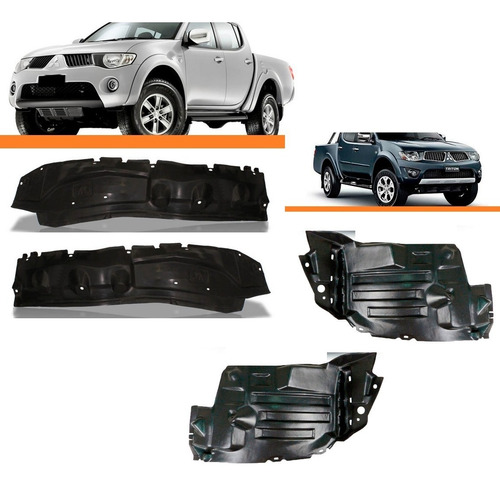 Jogo Parabarro Mitsubishi L200 Triton 08/ 2013 04 Partes