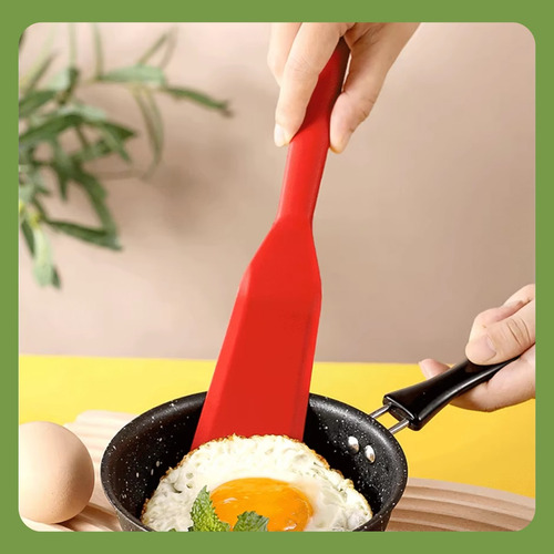 Trío Pala Espátula Silicona Utensilio Cocina Antiadherente