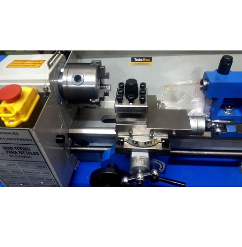 Imagen 4 de 8 de Torno Mecanico Paralelo Para Metales 300mm Motor 3/4hp Nuevo