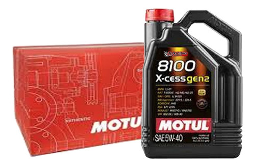 Motul 8100 5w40 Sintetico Caja Cerrada