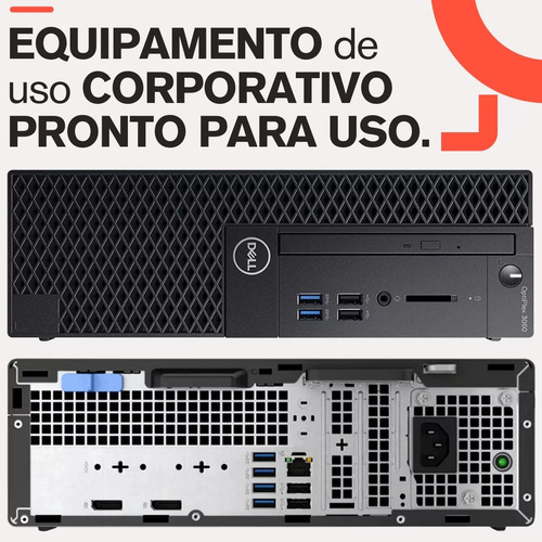 Cpu Dell Optiplex 3060 Core I3 8100 Ram 8gb Ssd 240 Gb