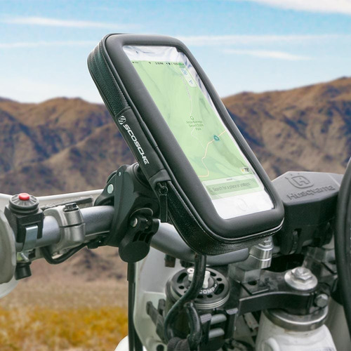 Scosche Porta Celular 3 En 1 Universal Para Motocicleta