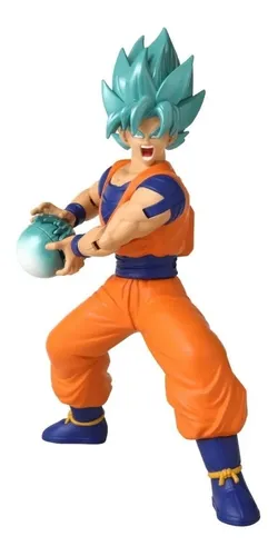 Figura Dragon Ball Super Saiyan Blue Goku Attack Bandai Dgl