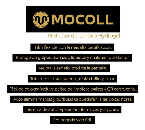 Imagen 2 de 8 de Film Protector Hydrogel Flex Silicona Para Todos iPhone 14
