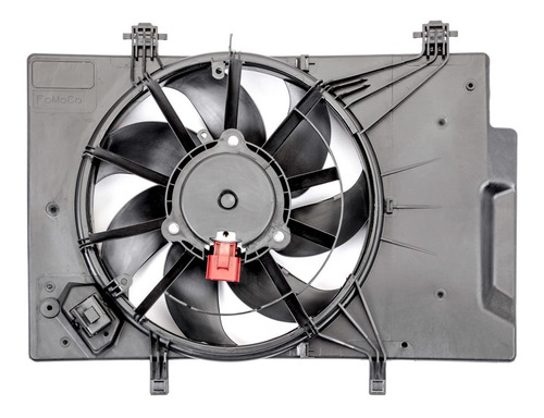 Imagen 1 de 7 de Motor Y Ventilador Con Deflector Del Sistema De Enfriamiento