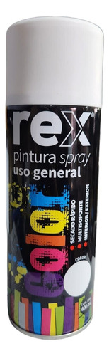 Spray Esmalte Acrilico Brillante Rex 400 Ml Colores