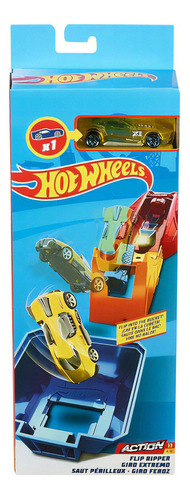 Hot Wheels Acrobacias Giro Feroz E Carrinho Da Mattel Fwm85