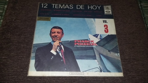 Frank Pourcel 12 Temas De Hoy Volumen 3 Lp Vinilo Jazz